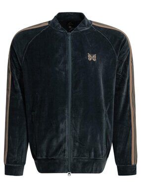 Needles Track Zippered Sweatshirt Tag Size M Men